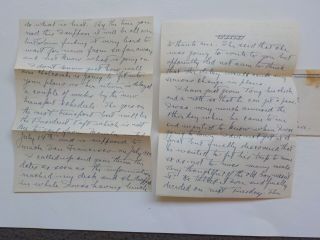WWII Letter 1941 President Taft Ft.  Mills Philippine Islands Corregidor VTG WW2 2