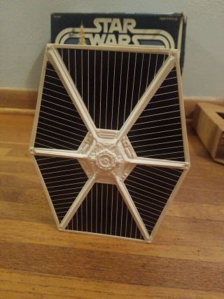 Vintage 1977 Star Wars Tie Fighter.  W/ Orginal Box And Cardboard Insert. 6
