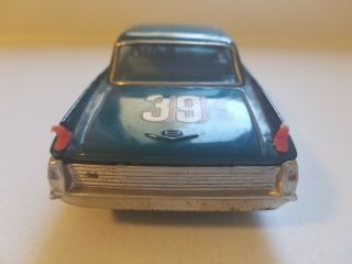 Bandai 1962 Cadillac Tin Friction Drive Toy Car 4