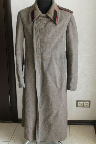 Soviet Russian Red Army Overcoat,  Uniform Military