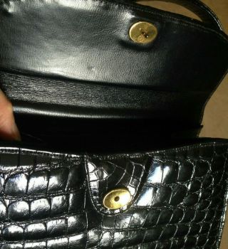 High fashion Vintage MILCH black leather frame handbag - Mad Men - Met Museum 8