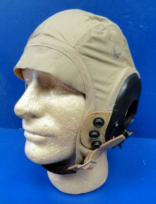 Aaf Pilot’s Summer Flying Helmet Type An - H - 15 - Size Large