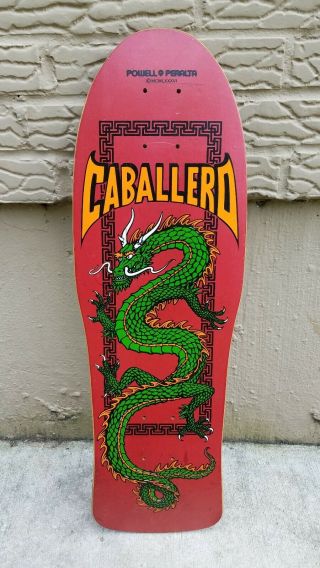 Powell Peralta Steve Caballero Full Dragon Skateboard,  Pre Xt Top Logo
