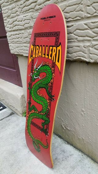 Powell Peralta Steve Caballero Full Dragon Skateboard,  Pre XT top logo 3