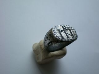 VERY Rare Ancient ROMAN LEGIONARY SILVER RING 4