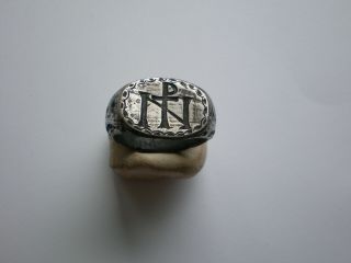 VERY Rare Ancient ROMAN LEGIONARY SILVER RING 7