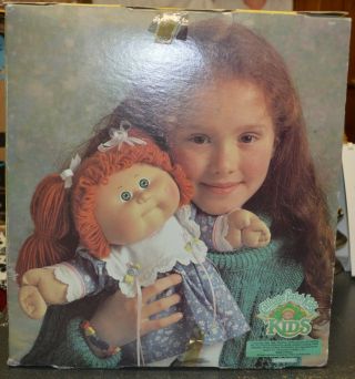 Vintage Cabbage Patch Kid with blonde popcorn hair Still 9