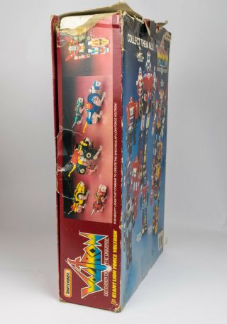 Boxed 1984 Vintage Popy Chogokin Matchbox Voltron Giant Lion Force 3
