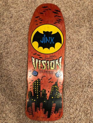 Vintage Vision Skateboard Nos Jinx Mini