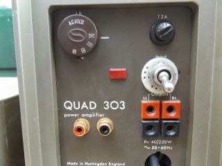 old vintage quad 33 and quad 303 qty 2 Pre Amp Tuner 8