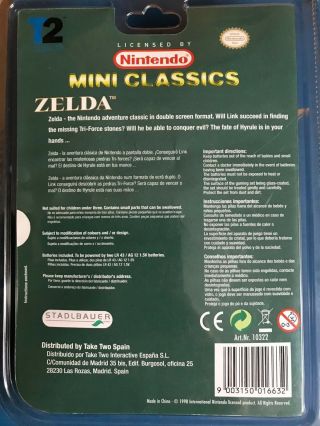 Nintendo Mini Classics Zelda - 1998 Vintage 2