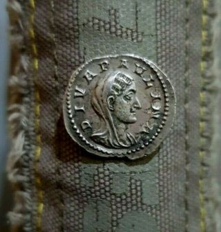 Rome Ancient Silver Denarius Diva Paulina Ad 236.  Very Rare