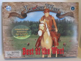 Marx Johnny West Best Of The West Play Set Re - Issue Box In