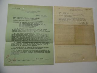 1922 Chester Nimitz Signed Inscribed Us Navy Document Submarine Division 14 Ds