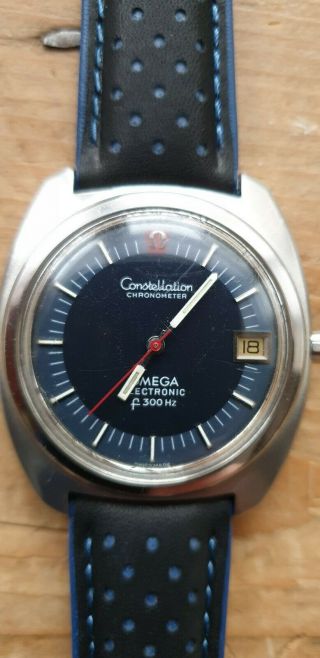 Vintage Omega Constellation F300hz Watch - In Lovely - Case No 198.  002
