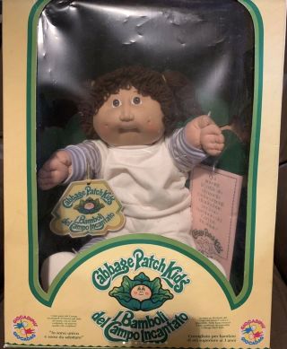 Vintage 1984 Cabbage Patch Doll Italian
