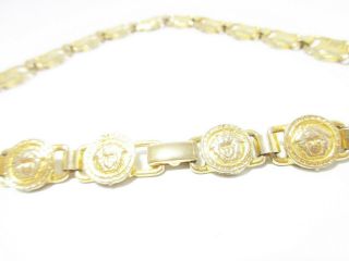 gianni versace medusa gold necklace vintage 2