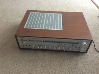Large Vintage Silver Face Yamaha Cr - 1020 Am Fm Stereo Receiver