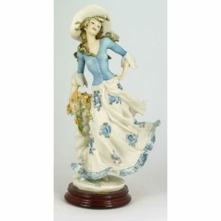 Vintage Giuseppe Armani Porcelain Figurine " Lady Jane ", .