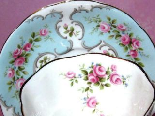 Royal Albert Tea Cup and Saucer DU - BARRY - ROSE English Bone China Teacup Set 5