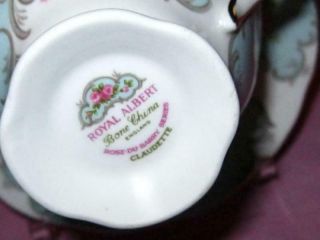 Royal Albert Tea Cup and Saucer DU - BARRY - ROSE English Bone China Teacup Set 7