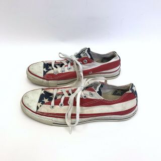 Vintage American Flag Made In USA Converse All Star Chuck Taylor 2