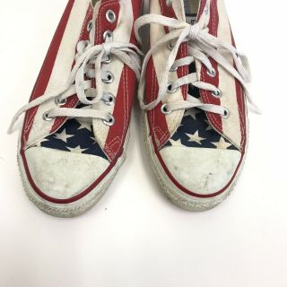 Vintage American Flag Made In USA Converse All Star Chuck Taylor 5