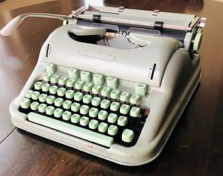 Vintage 1959 Hermes 3000 Portable Typewriter -