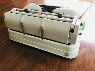 Vintage 1959 Hermes 3000 Portable Typewriter - 7