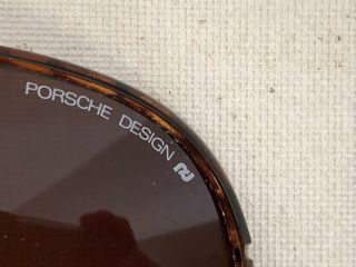 PORSCHE DESIGN CARRERA Vintage Sunglasses 5632 40 6512 Large Two Lenses,  Case 7