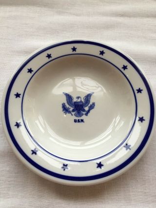 US Navy Admiral ' s Mess Bowl.  Shenango.  Rare.  Pristine. 2