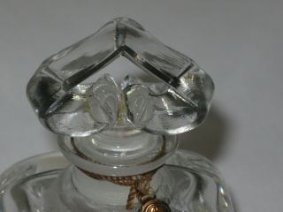 Vintage Guerlain Baccarat Perfume Bottle - Mitsouko - 1 OZ - 4 