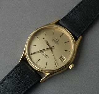 Omega Seamaster Quartz Gents Vintage Automatic Calendar Watch 1980 