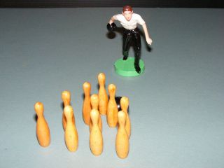 Vintage Miniature Bowling Set