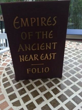 Folio Society Hardback Box Set in the case - EMPIRES OF THE ANCIENT NEAR EAST 2