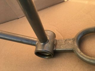 Vintage 1980 Mongoose Nickel Motomag BMX Frame and No Brake Rub 4