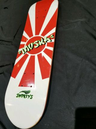 2001 RARE Vintage Shortys Muska Sun Skateboard Deck 2