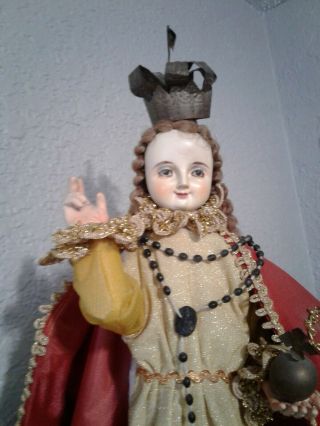 Vintage Santo Nino,  Infant Jesus,  Holy Catholic Religious Statue