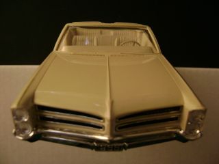 MPC 1966 PONTIAC MISSION BEIGE Bonneville Convertible Promo Model 12