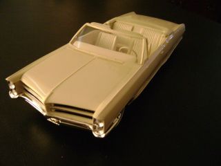 MPC 1966 PONTIAC MISSION BEIGE Bonneville Convertible Promo Model 3