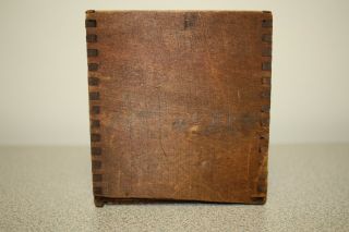 VINTAGE Wooden CHALK BOX No.  520 THE AMERICAN CRAYON COMPANY York 7
