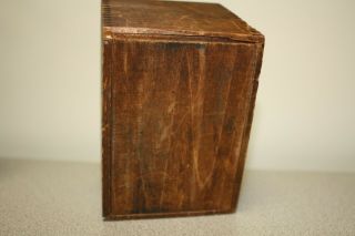 VINTAGE Wooden CHALK BOX No.  520 THE AMERICAN CRAYON COMPANY York 8