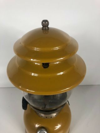 Rare Gold Bond Yellow Mustard Coleman Lantern 200A Vintage (Being) 3