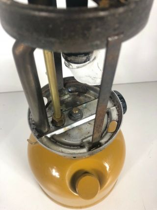 Rare Gold Bond Yellow Mustard Coleman Lantern 200A Vintage (Being) 7