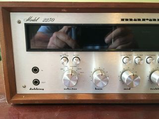 Marantz 2230 Vintage Stereo Receiver with Wood Case 3