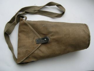 Ital Italy Italian T35 gas mask,  filter 1940 year dated,  canvas bag 2