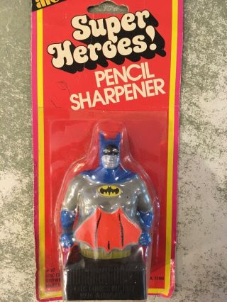 Vintage Batman Pencil Sharpener Alco 1978