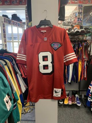 Mitchell & Ness San Francisco 49ers Steve Young Authentic Football Retro Vintage