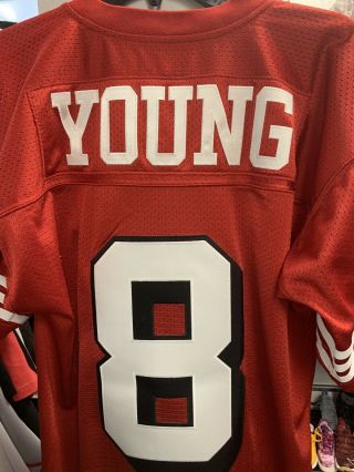 Mitchell & Ness San Francisco 49ers Steve young Authentic Football Retro Vintage 6