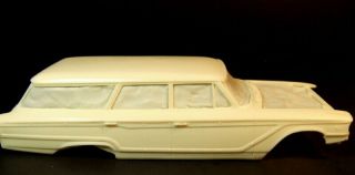 1963 Ford Country Squire Station Wagon 4 dr.  resin 1/25th Galaxie 4